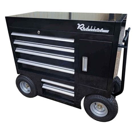 redline steel box|redline toolbox pit cart.